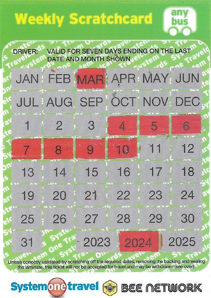 Scratch card example 01